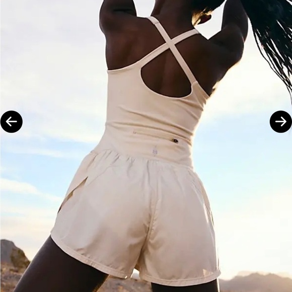 NWT Free People Righteous Runsie eggnog cream sold out color - Picture 2 of 5